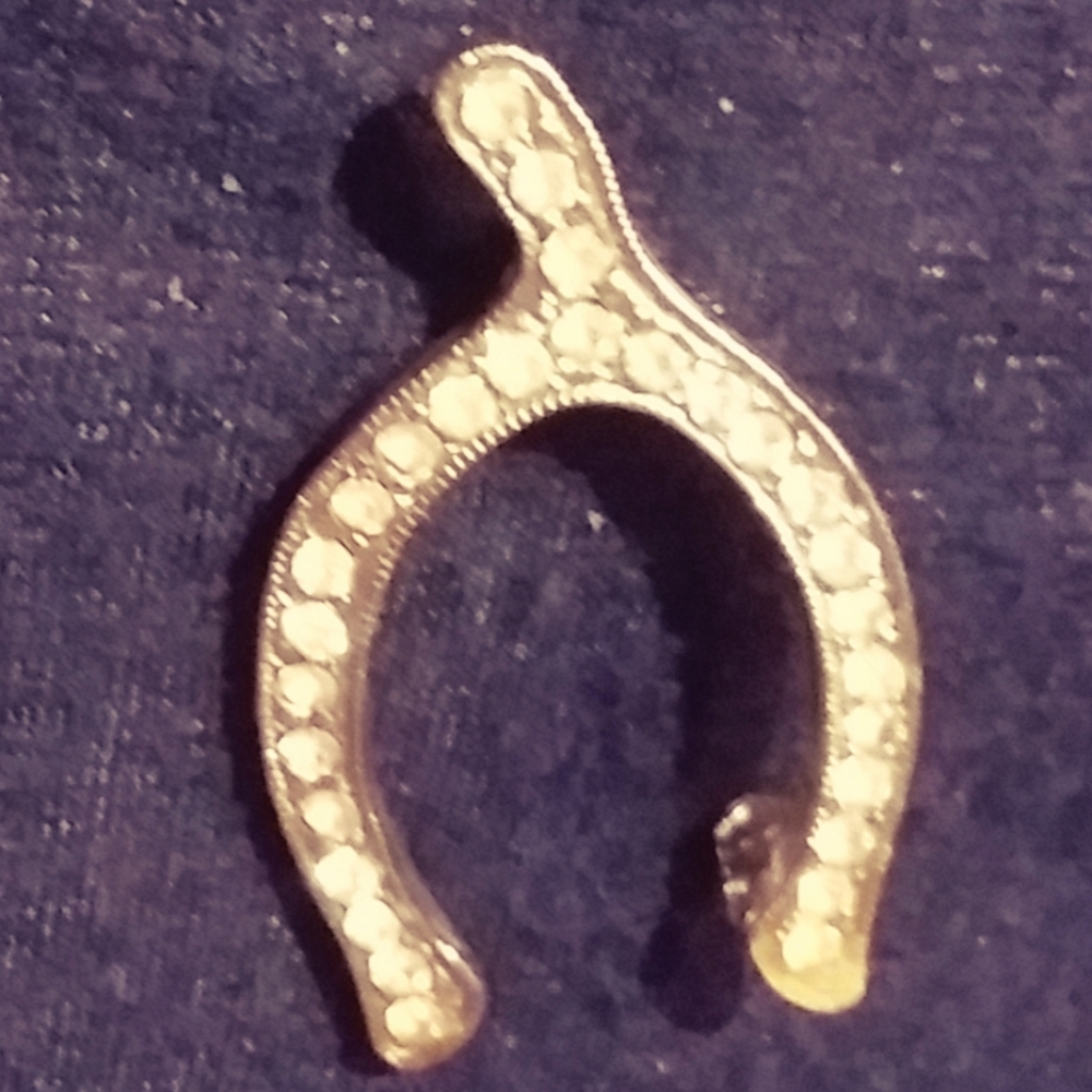Beautiful Vtg. Wishbone Brooch - Picture 2 of 3
